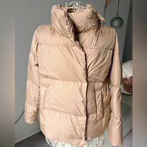 MaxMara Beige Puffer Jacket